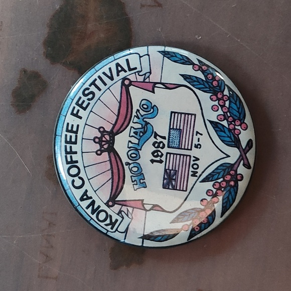 ☕ Vintage Kona coffee festival pins☕ - Picture 8 of 12